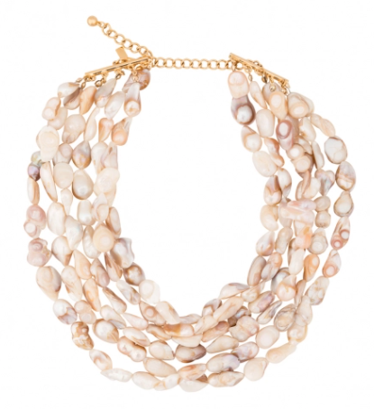 Kenneth Jay Lane Freshwater Pearl Multi-Strand Necklace