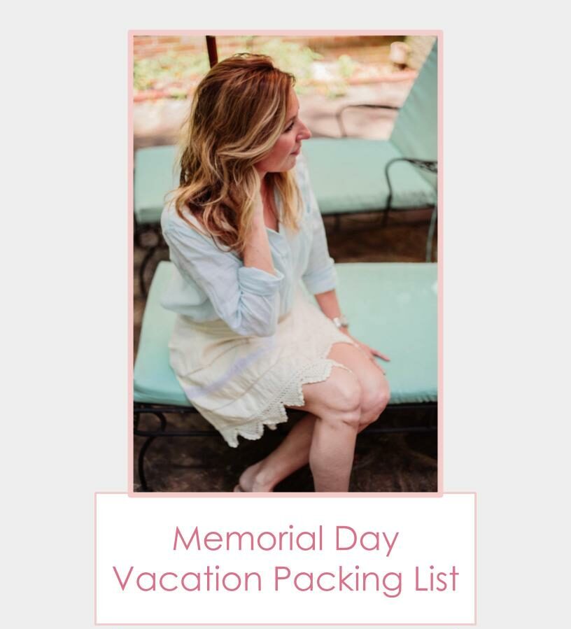 Memorial Day Packing List